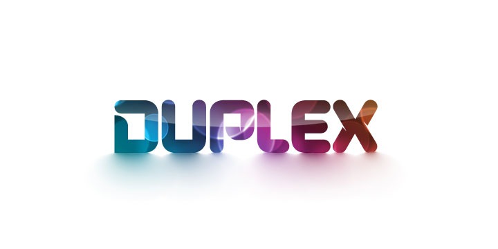 Duplex Font Poster #1
