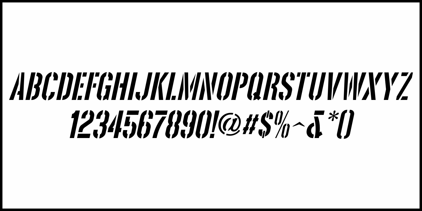 Disinformation Font Poster #5