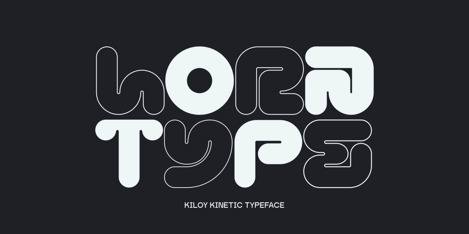 Kiloy Font Poster #1