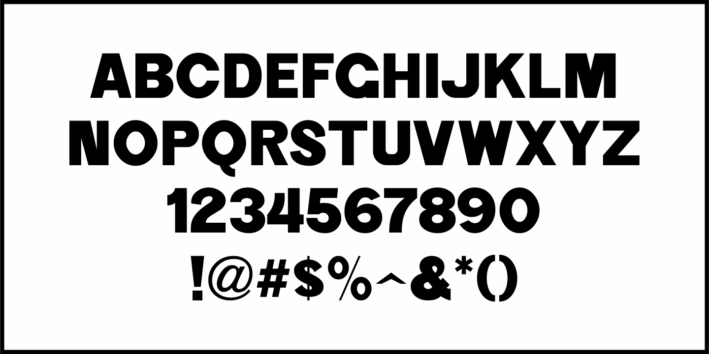 Typemonger Font Poster #3
