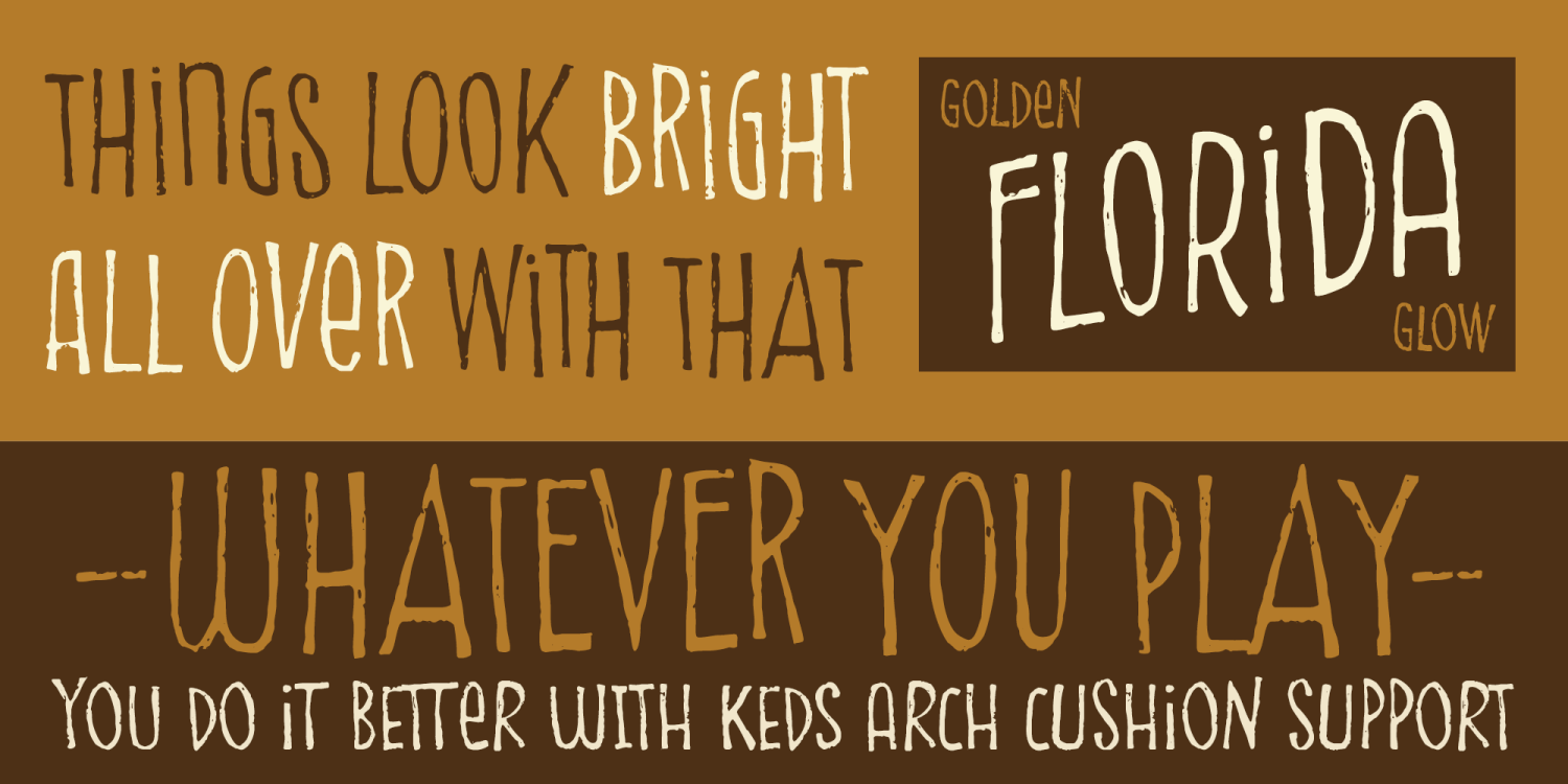 Peanut Sauce Font Poster #1