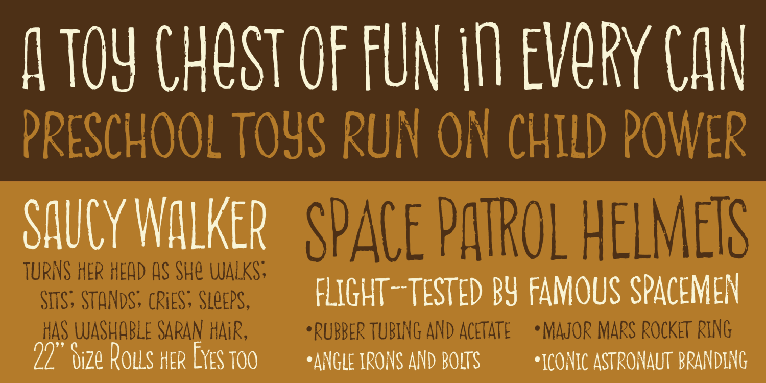 Peanut Sauce Font Poster #1