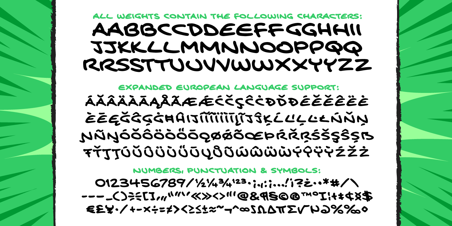 Brian Bolland Journal Font Poster #1