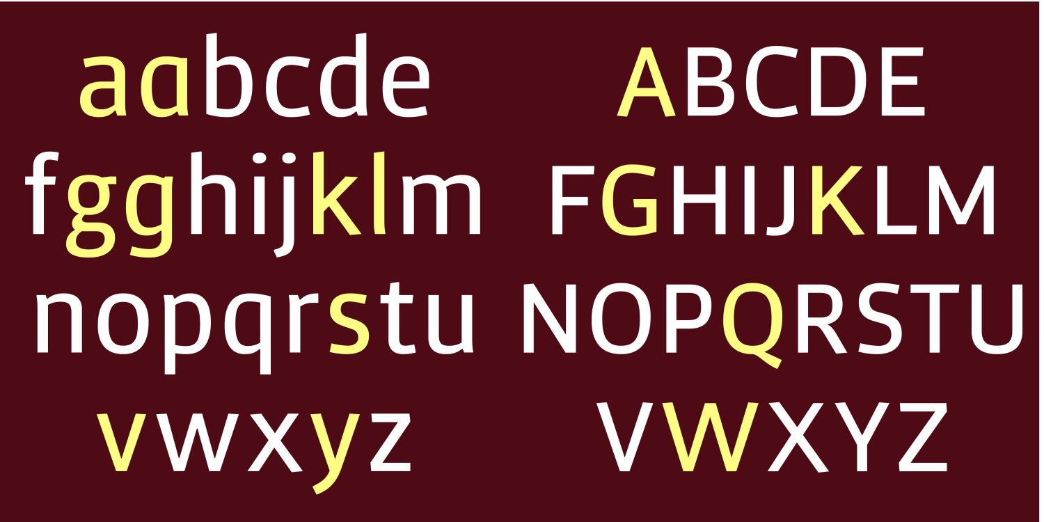 Carouge Pro Font Poster #1