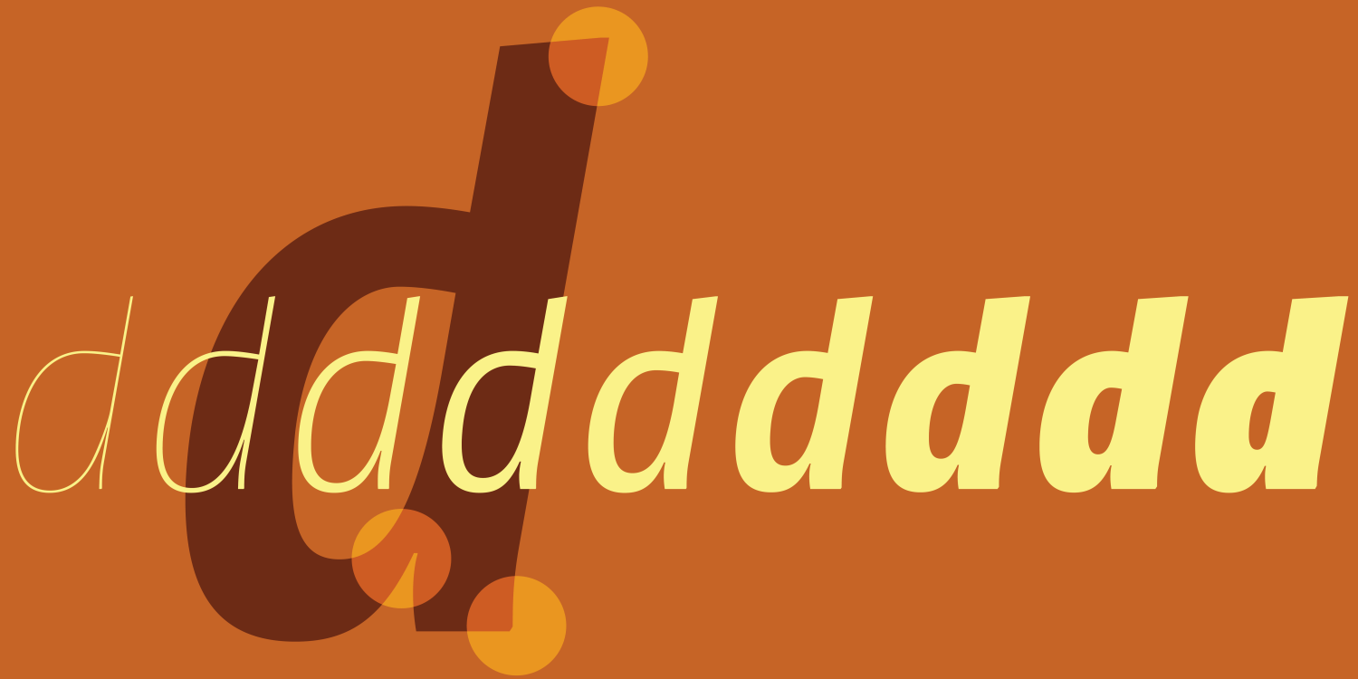 Carouge Pro Font Poster #1