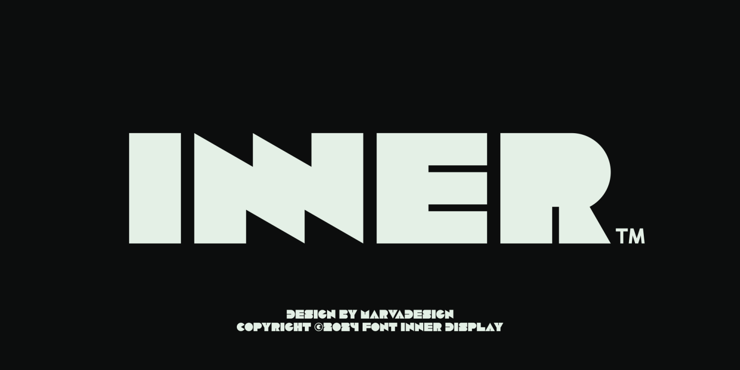 Inner Font Poster