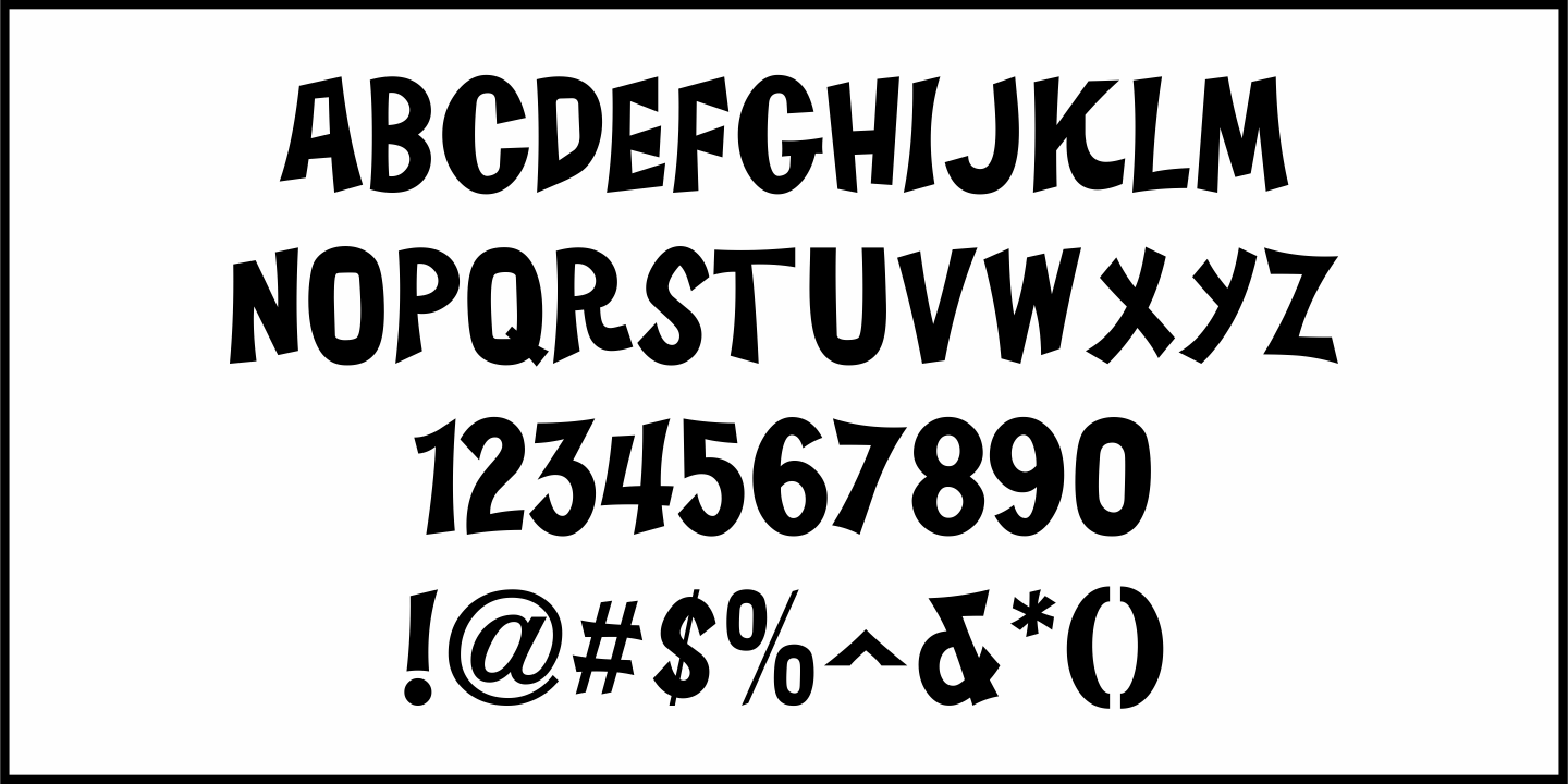 Comedy Writer Font Poster #1