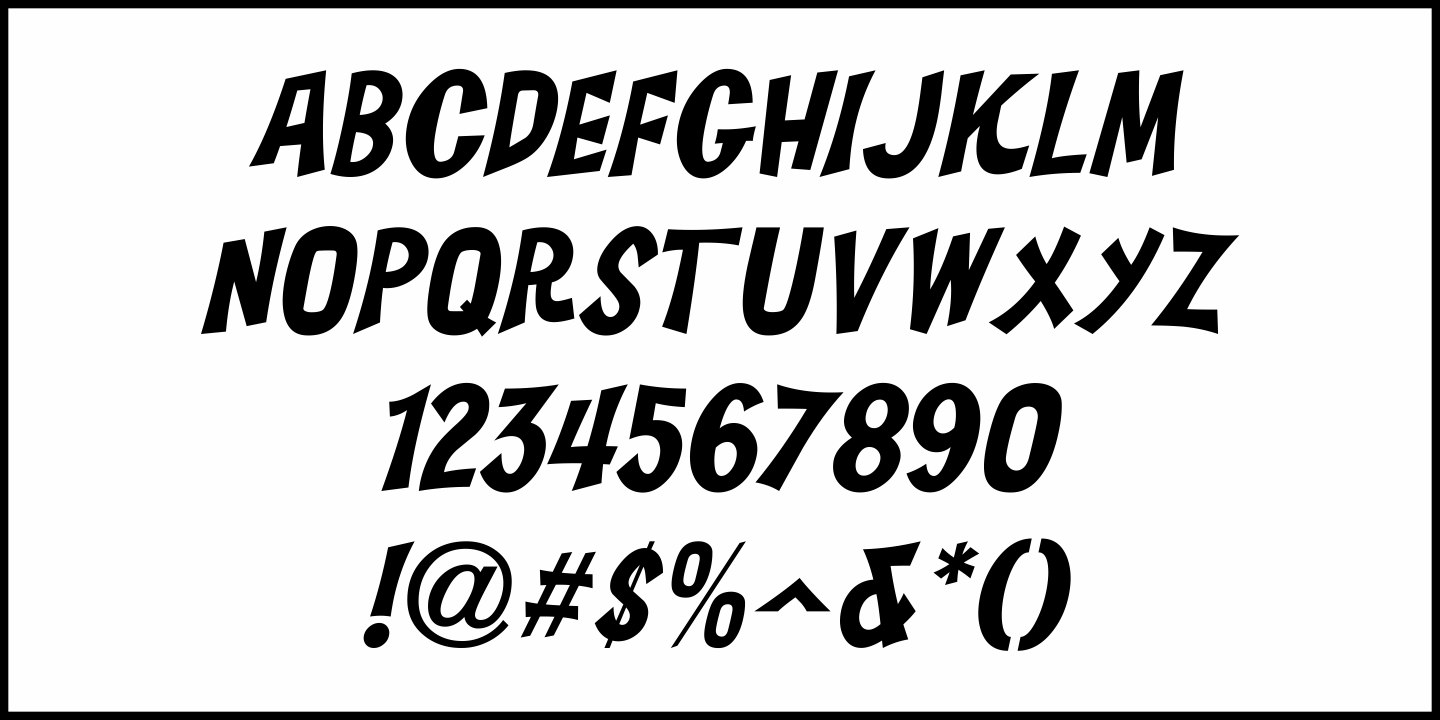 Comedy Writer Font Poster #1