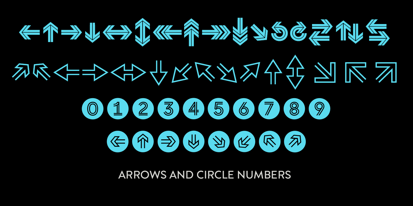 Morph Font Poster #1