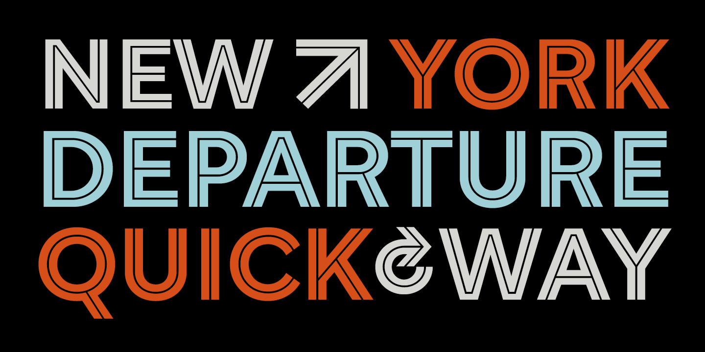 Morph Font Poster #1