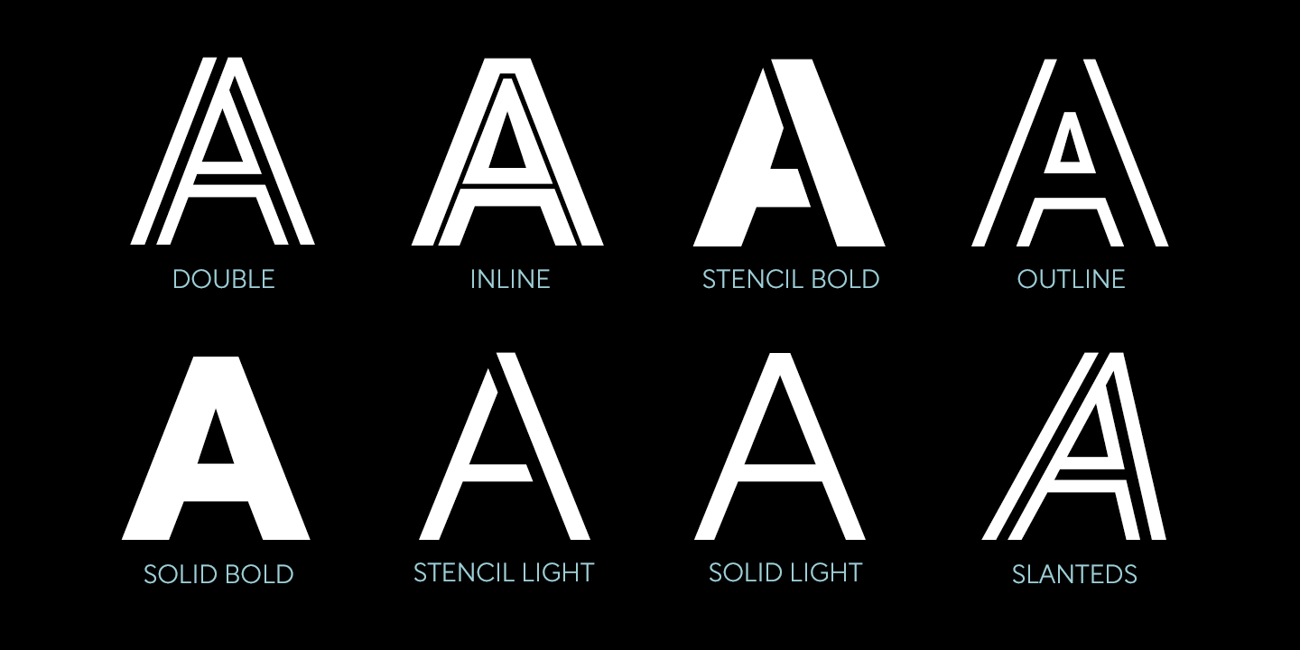 Morph Font Poster #1