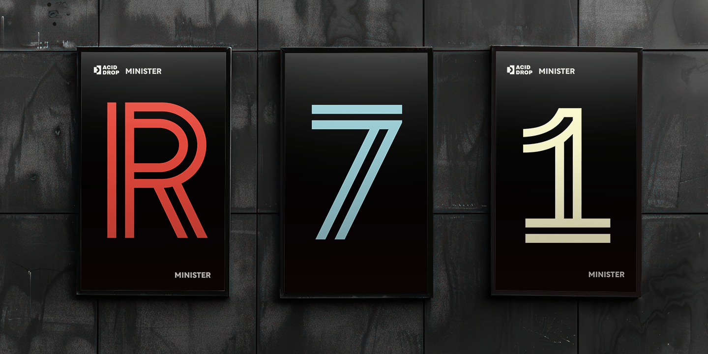 Morph Font Poster #1