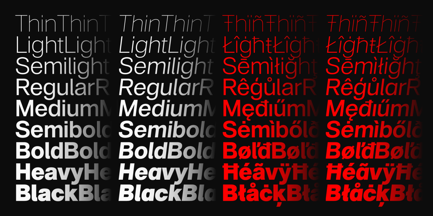 Audit Sans Font Poster #2