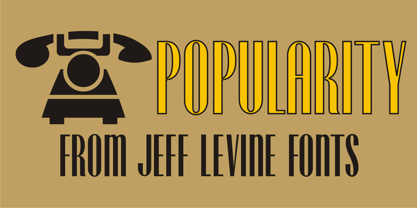 Popularity Poster