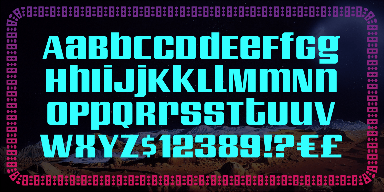 Zolaris Font Poster #1