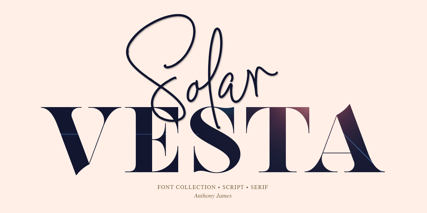 Solar Vesta Font Family