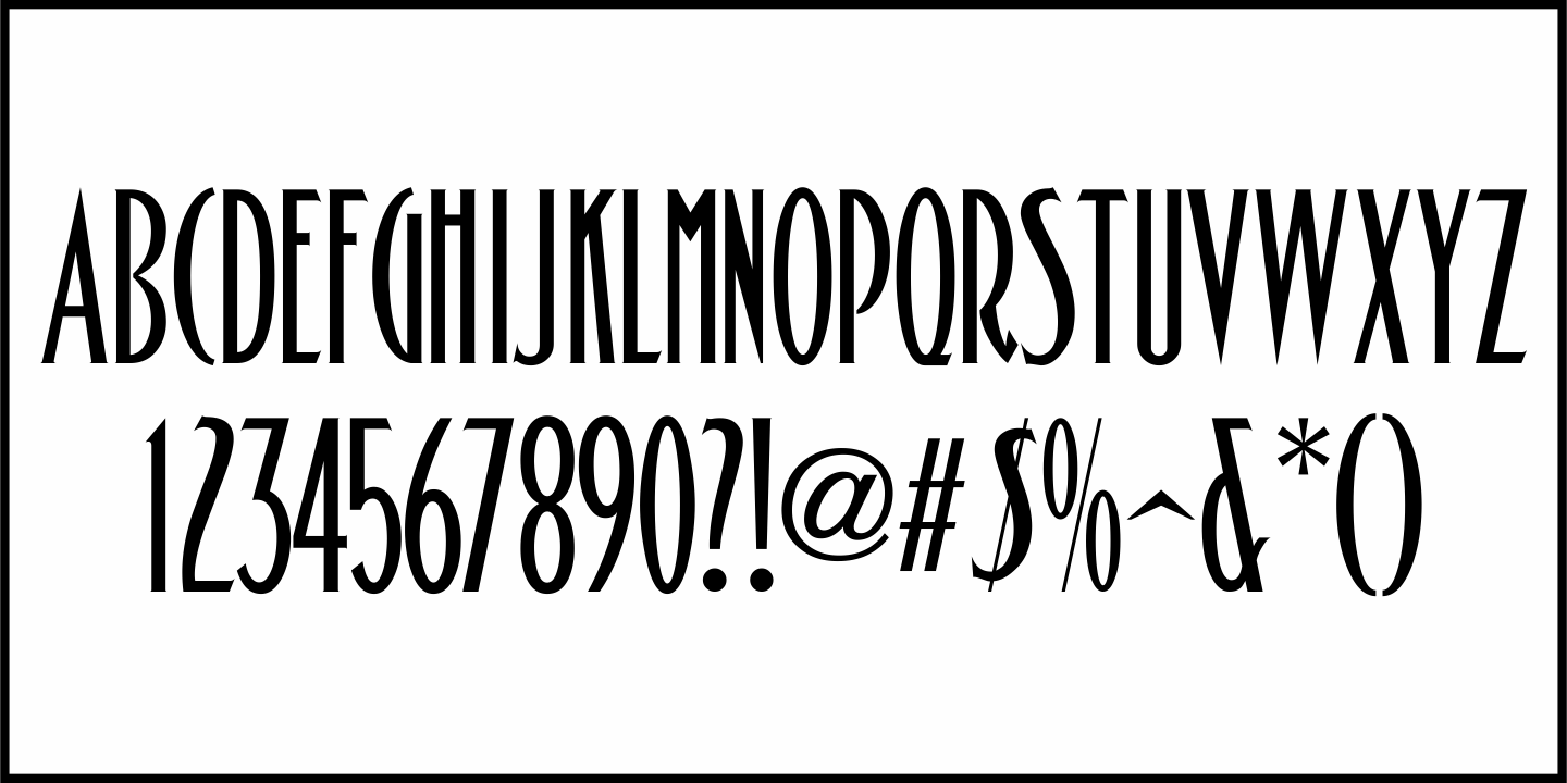 Dress Rehearsal Font Poster #3