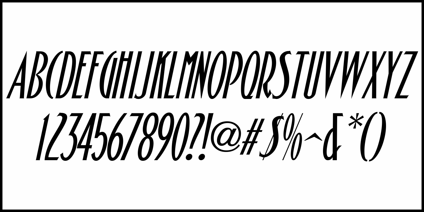 Dress Rehearsal Font Poster #5