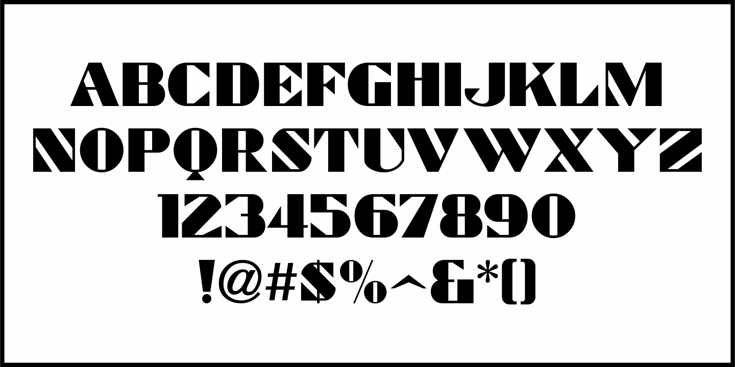 Film Studio Font Poster #1