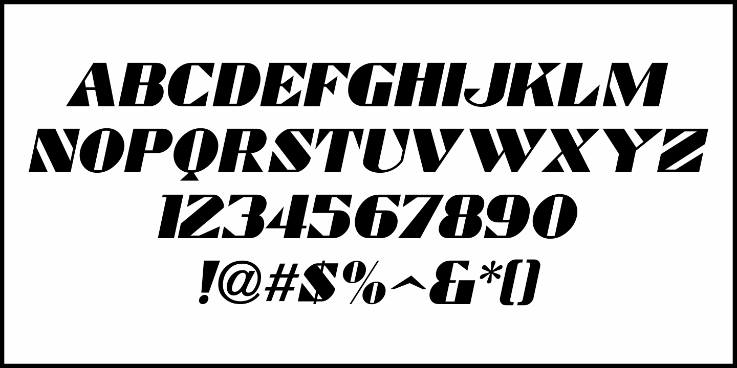 Film Studio Font Poster #1