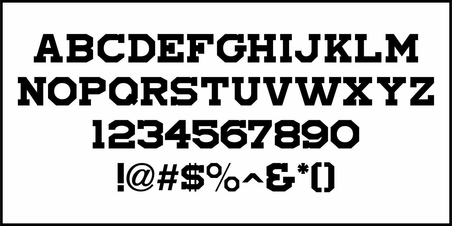 Local Druggist Font Poster #1