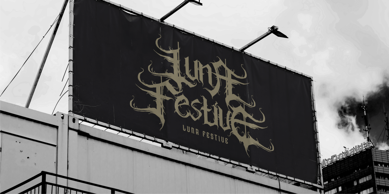 Blome Life Font Poster #1