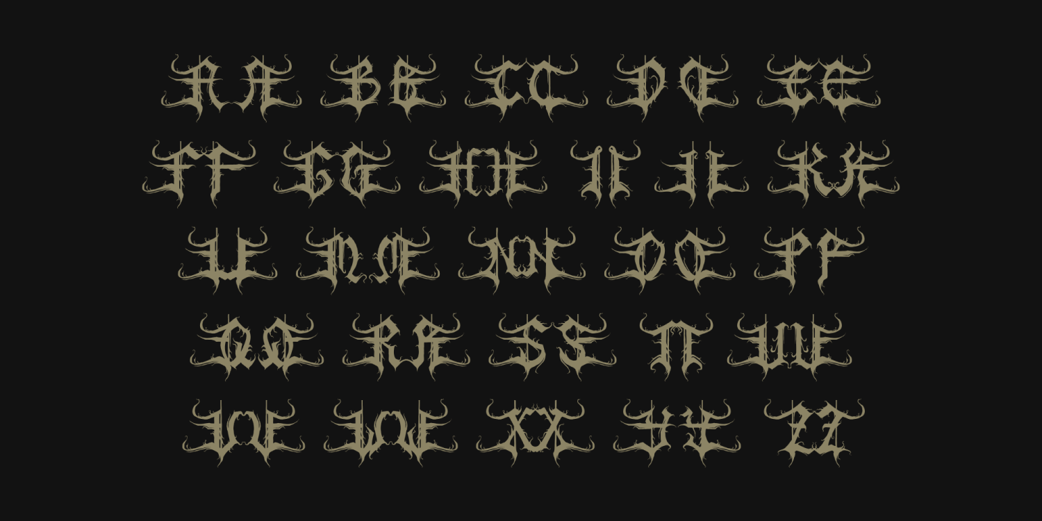Blome Life Font Poster #1
