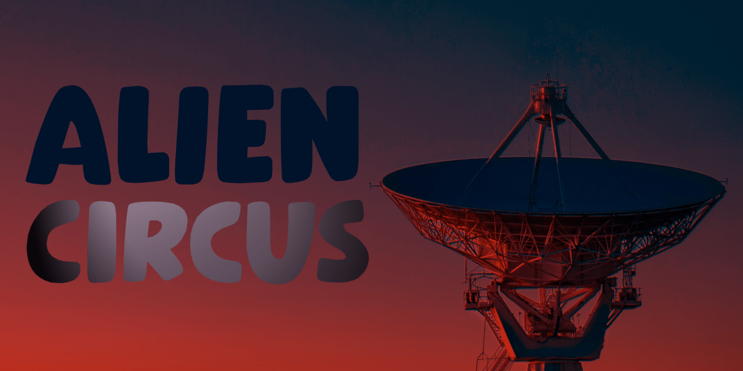 Alien Circus Font Poster #1