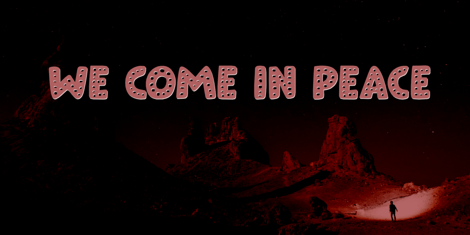Alien Circus Font Poster #1