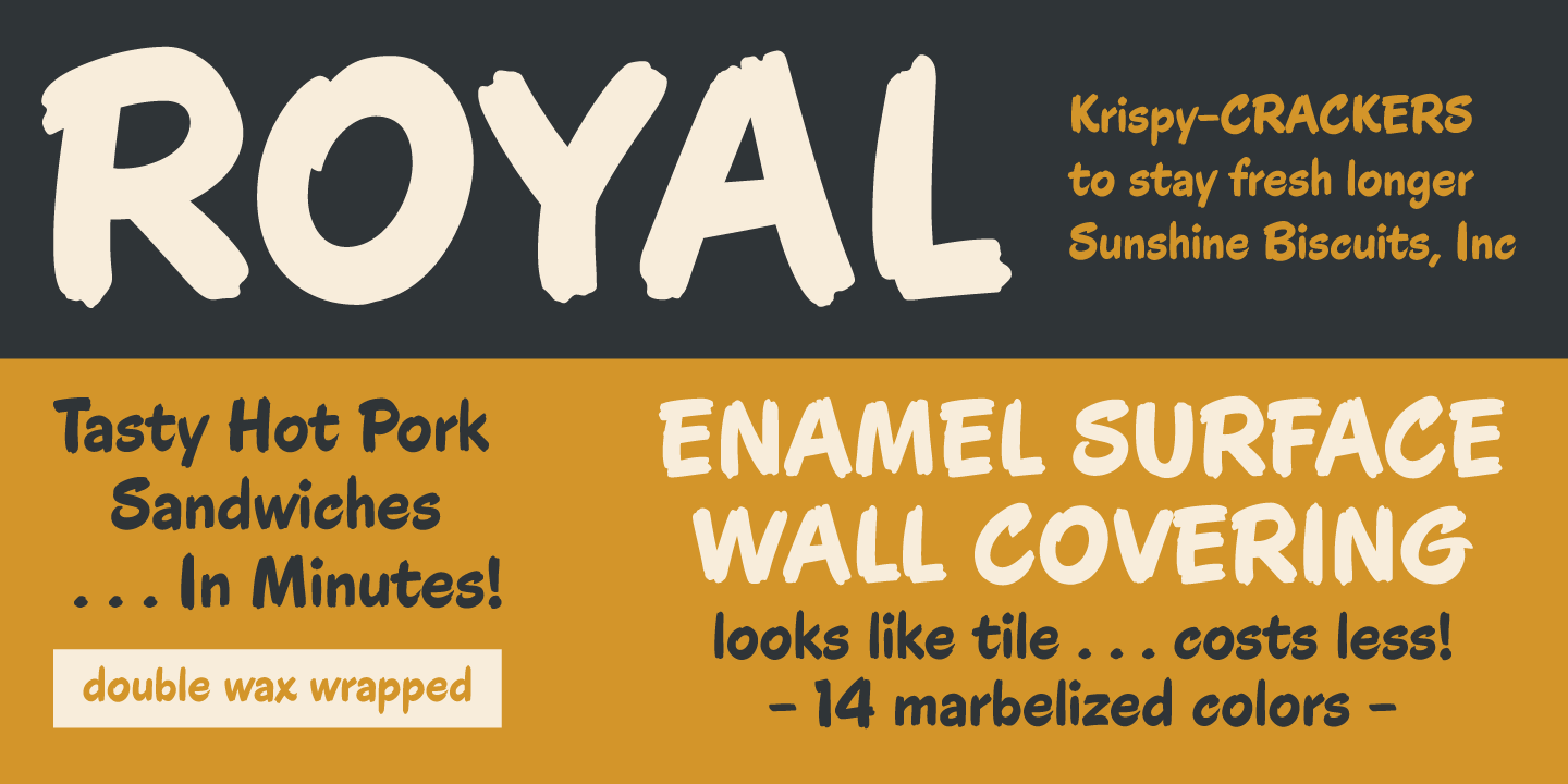 Filmotype Austin Font Poster #2