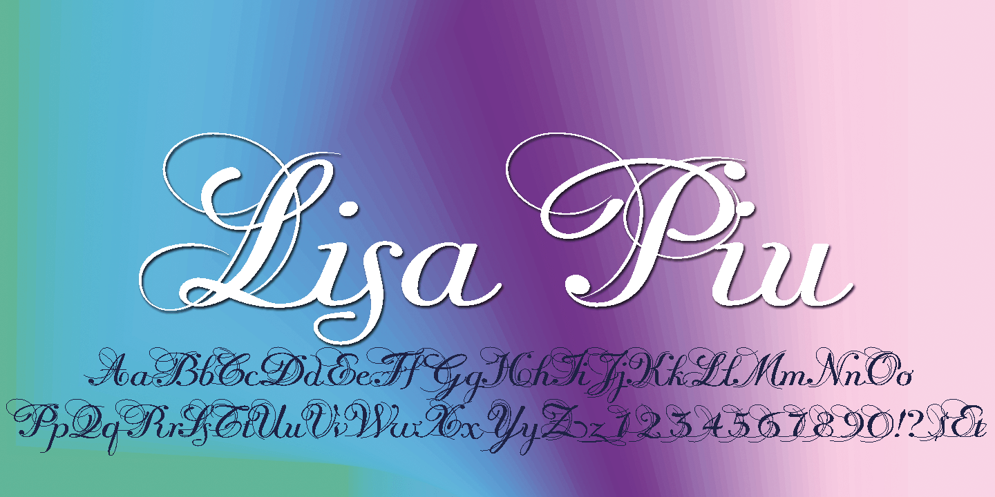 Lisa Piu Poster