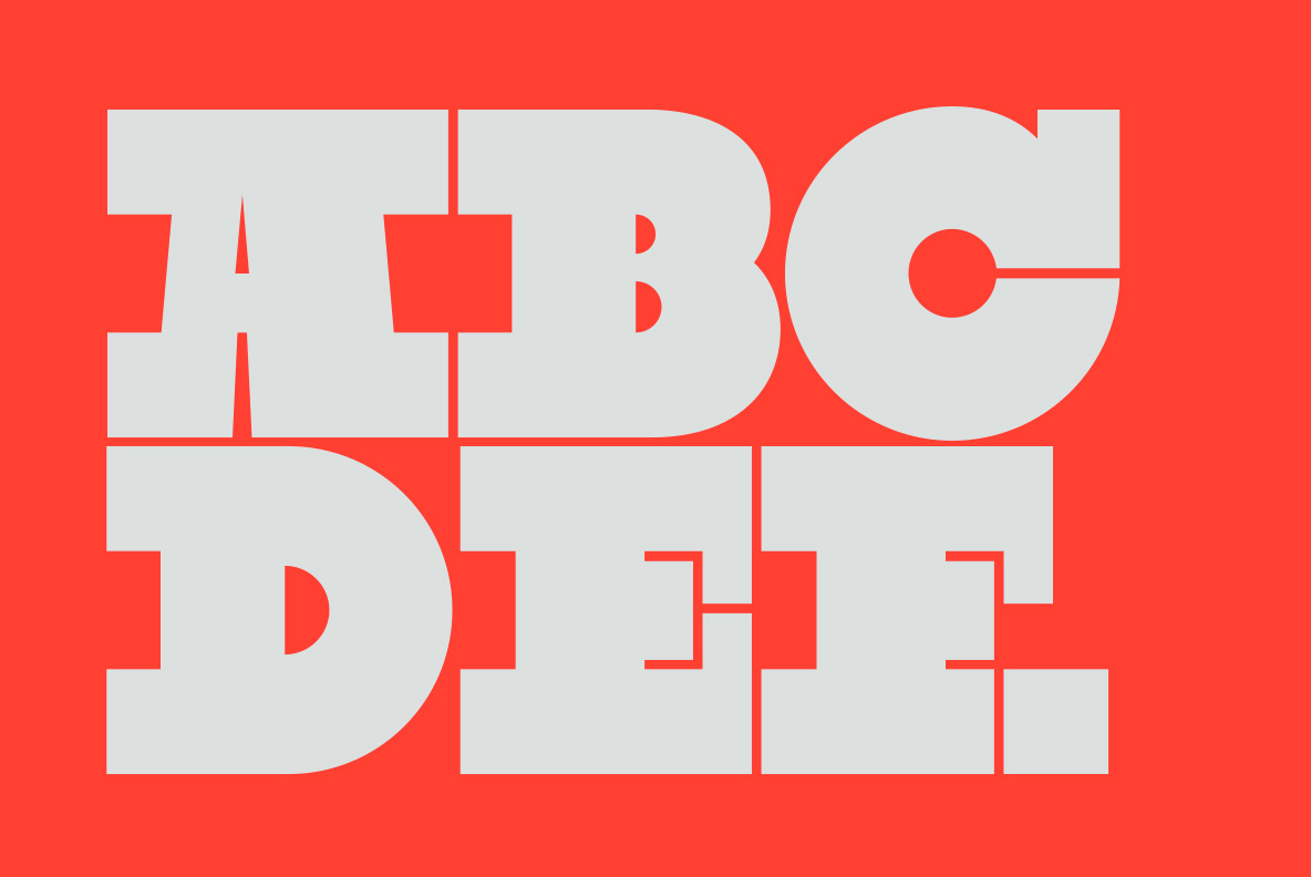 YWFT Black Slabbath Regular Font Poster #1