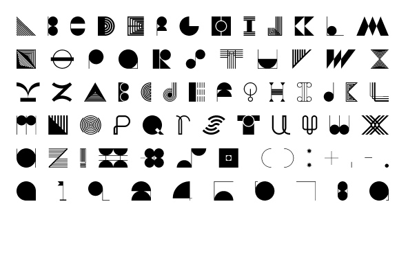 YWFT QUE 2 Font Poster #1