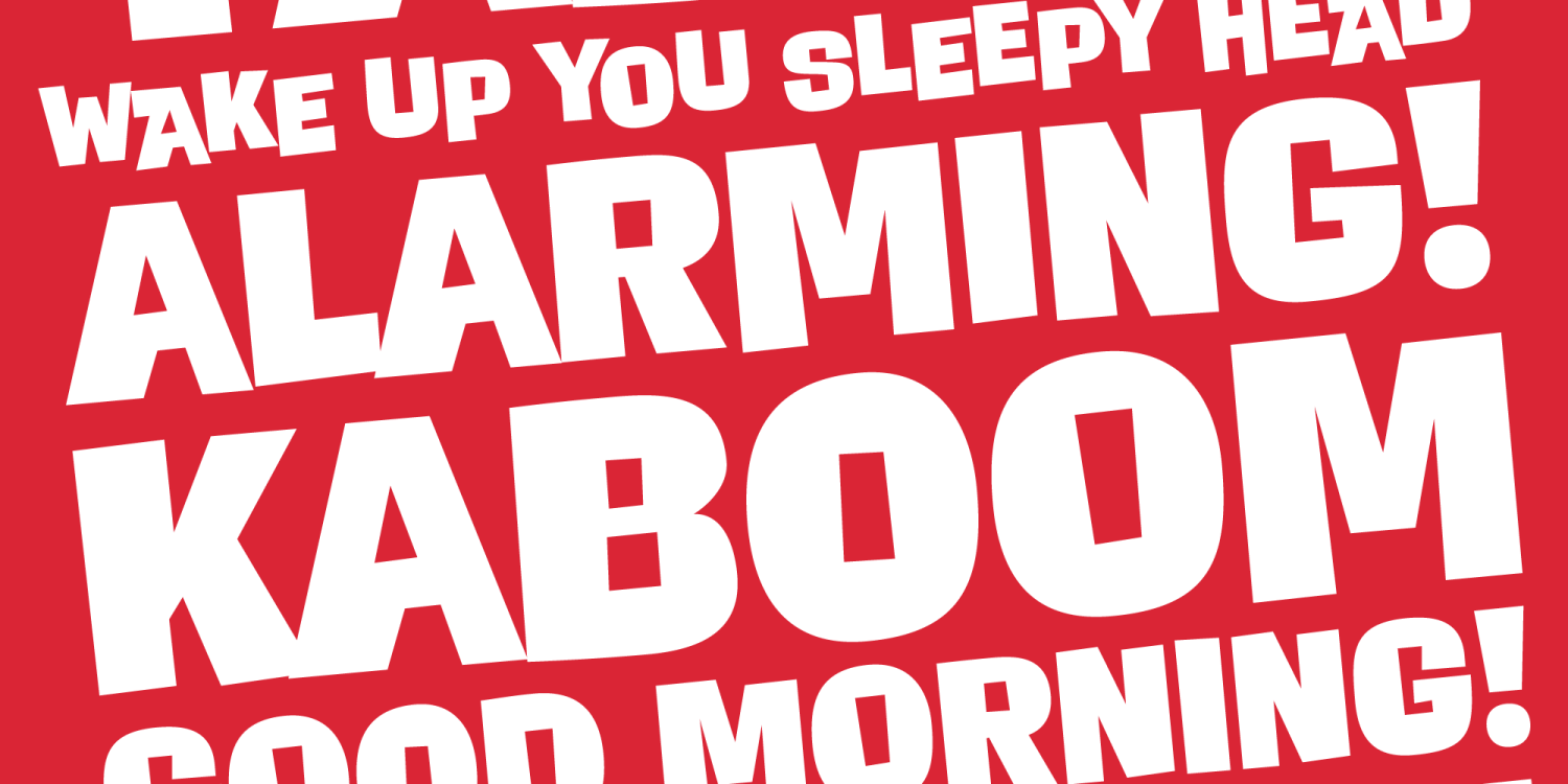 Bear Club PB Font Family - Poster #3