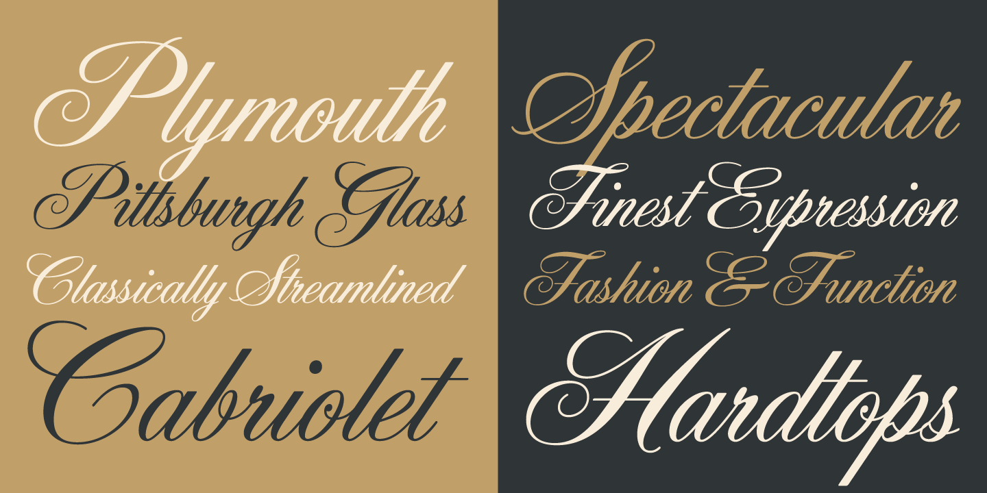 Filmotype York Font Poster #1
