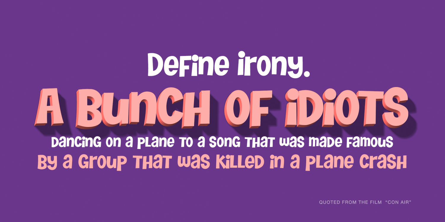 Tiny Butler PB Font Family - Poster #2