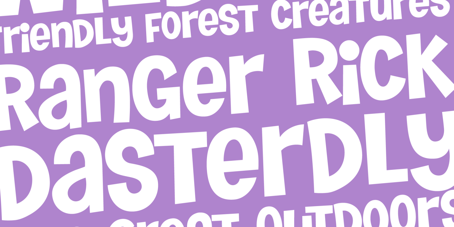 Tiny Butler PB Font Family - Poster #3