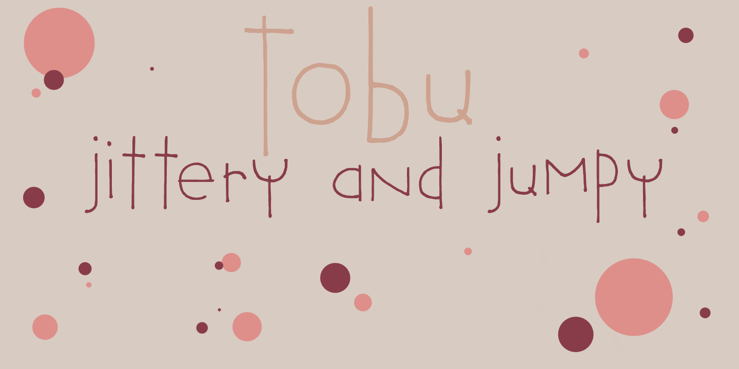 Tobu Font Poster #1