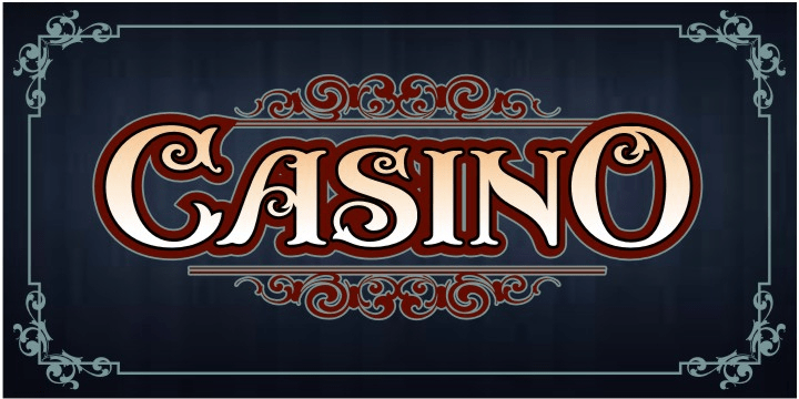 Casino Font Poster #1