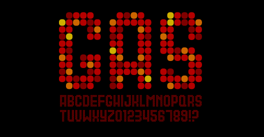 Gas Font Poster #1