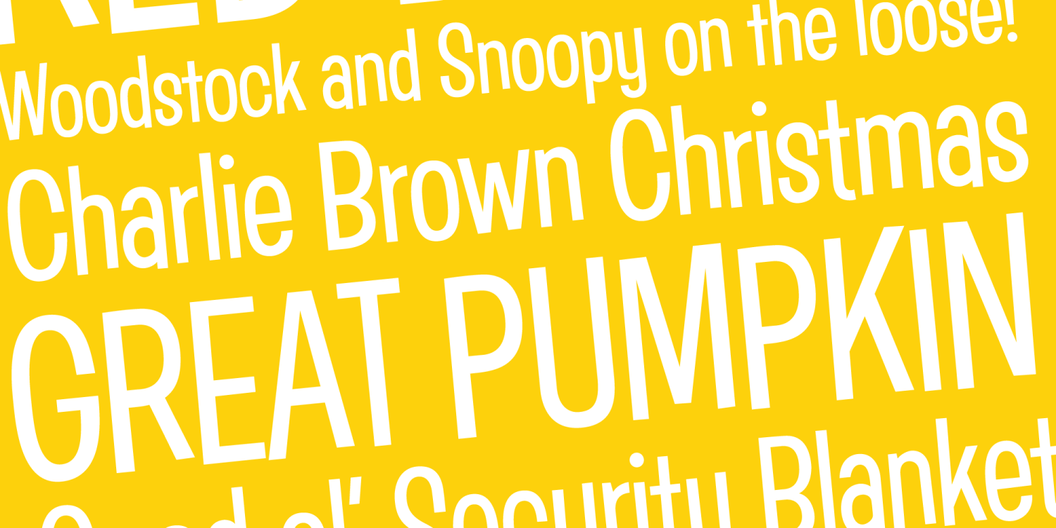 Good Grief Font Poster #1