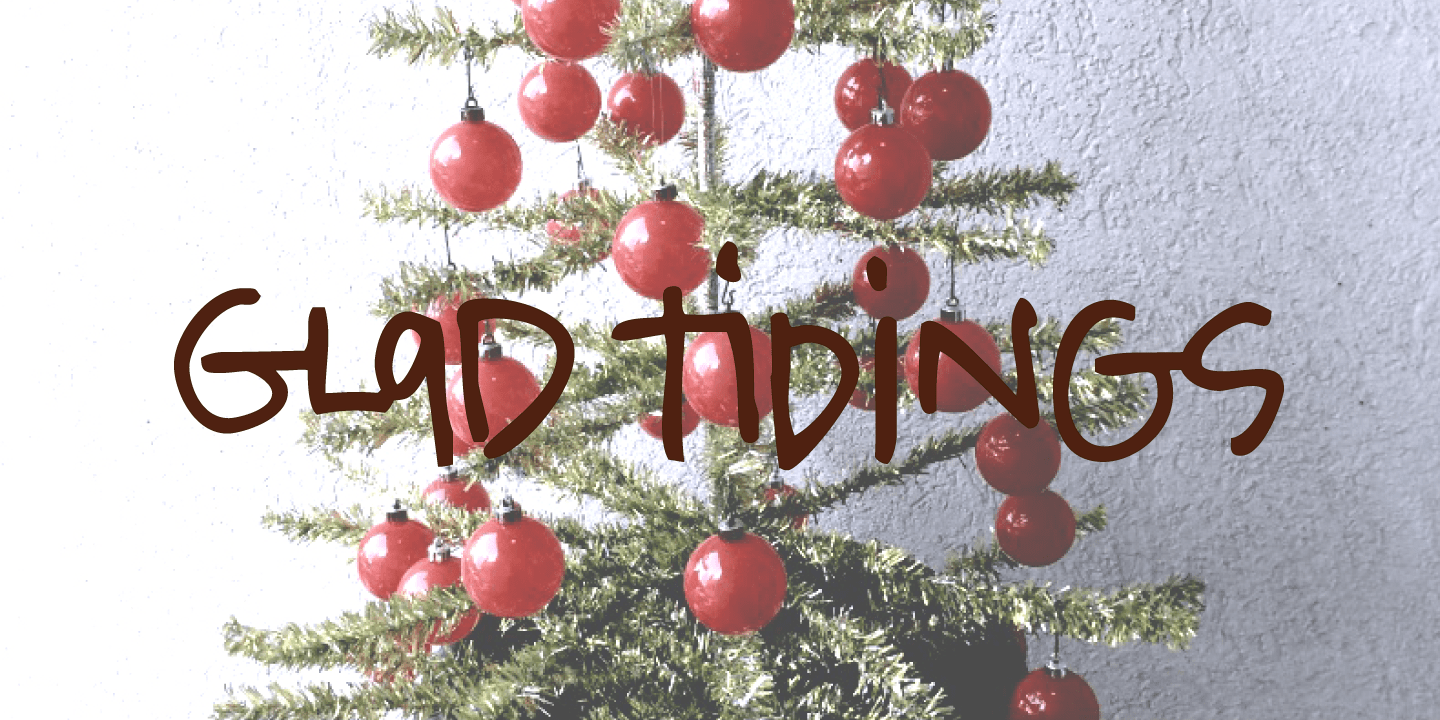 Holiday and Party Words Poster