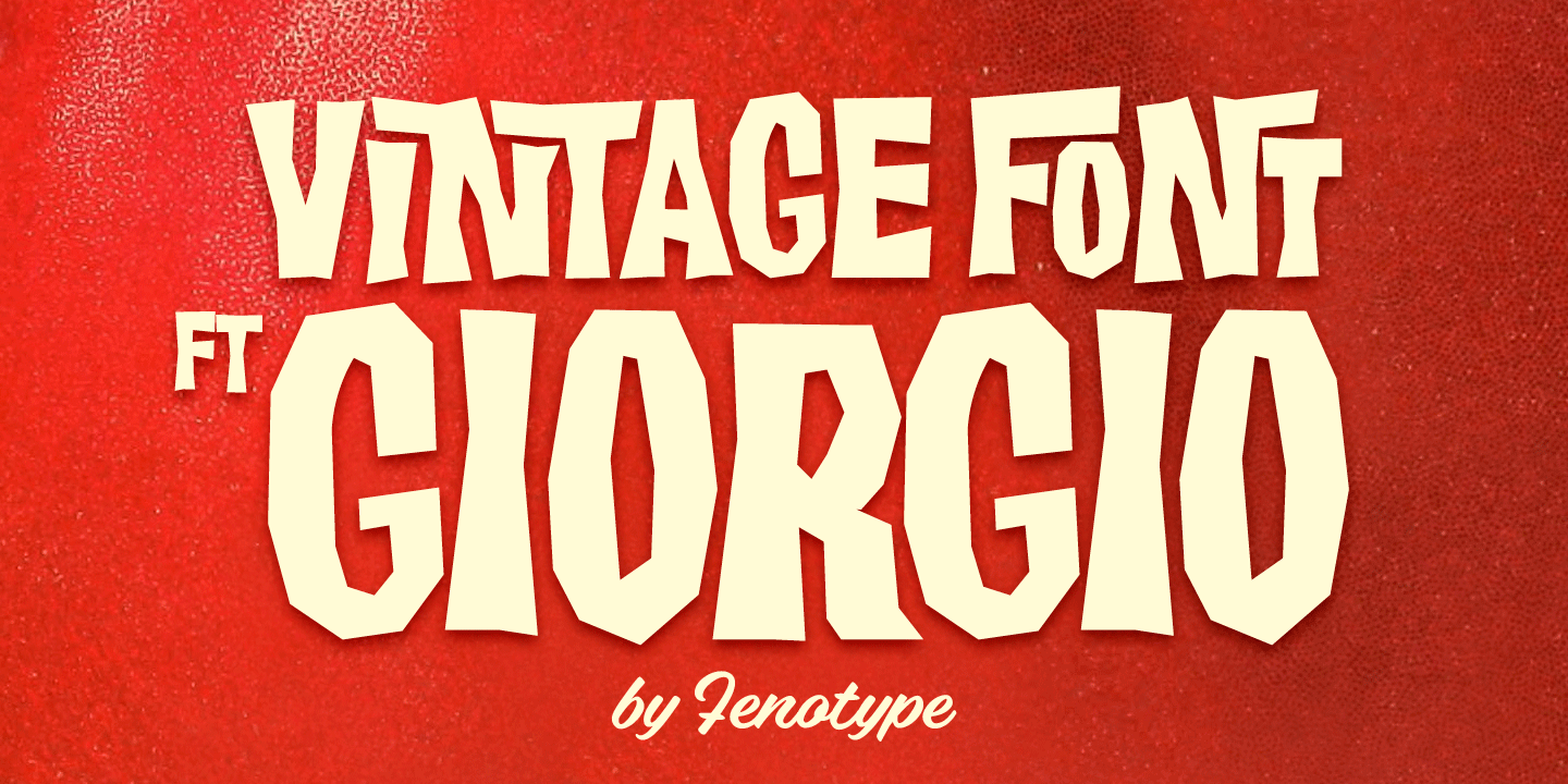 FT Giorgio Font Family Poster