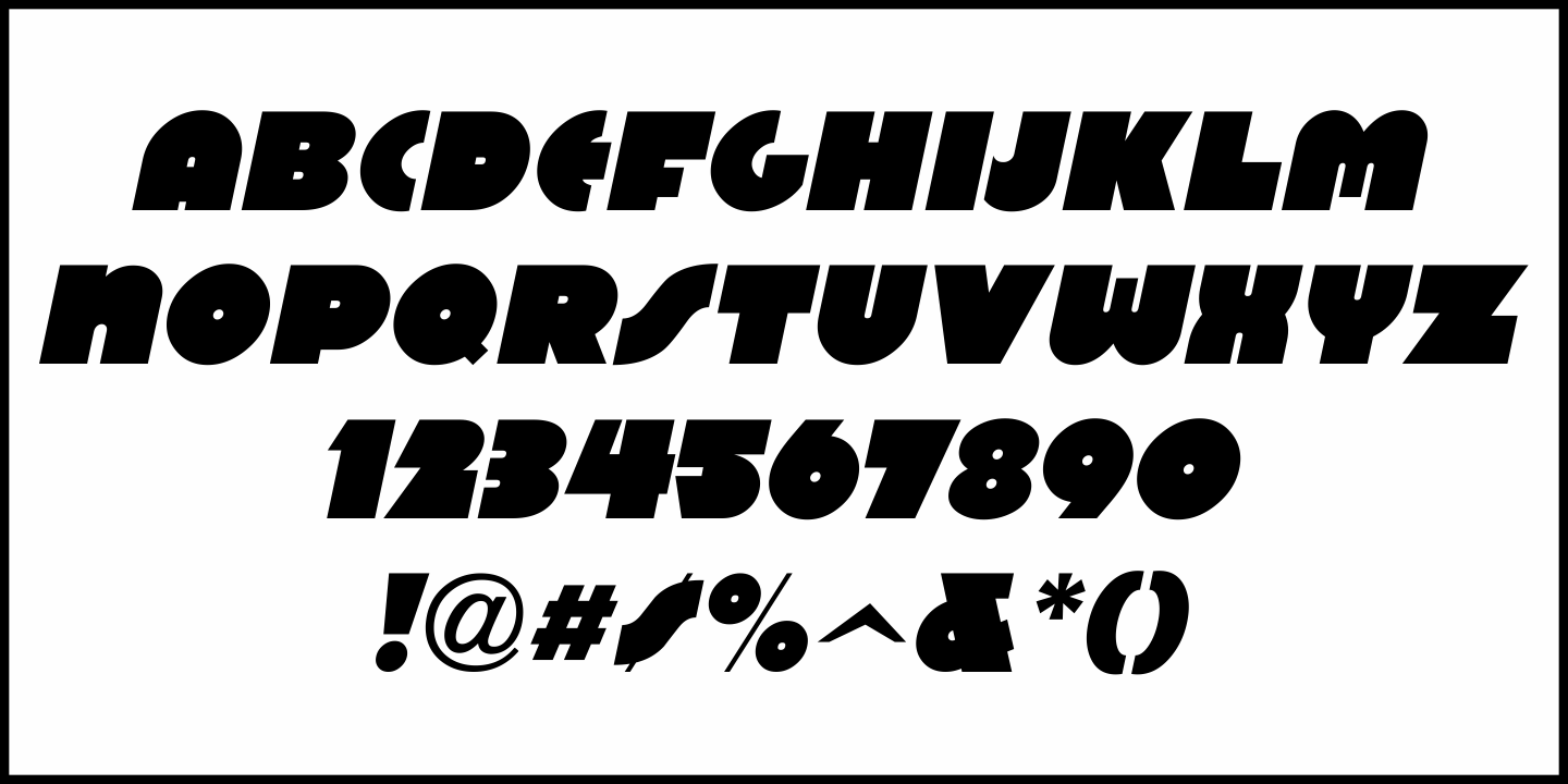 Coffee and Danish Font Poster #5
