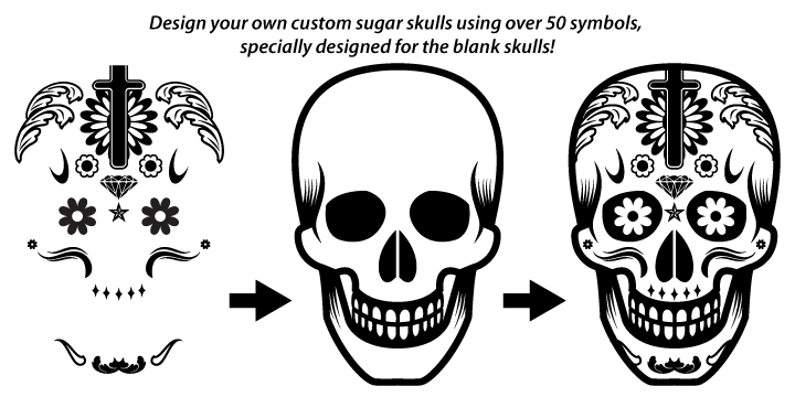 ABTS Day of the Dead Complete Family Font Poster #1