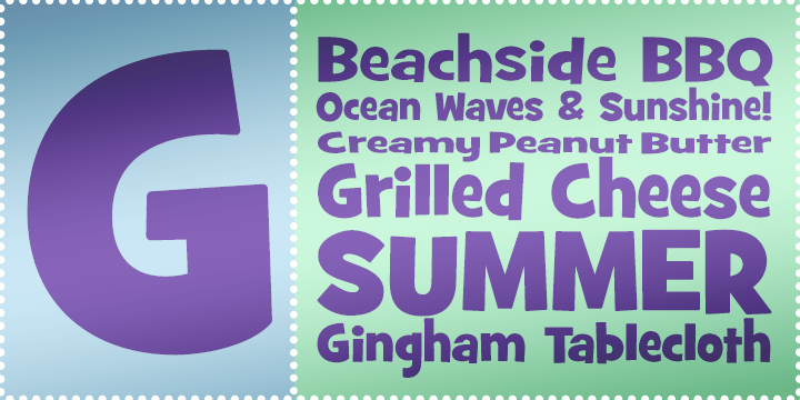 Grilled Cheese BTN Font Poster #1