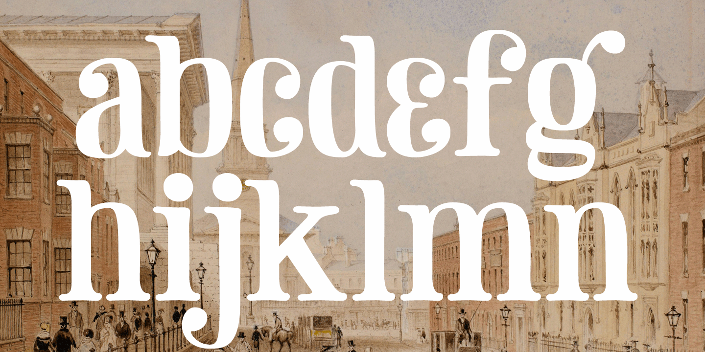 Verna Font Poster #1