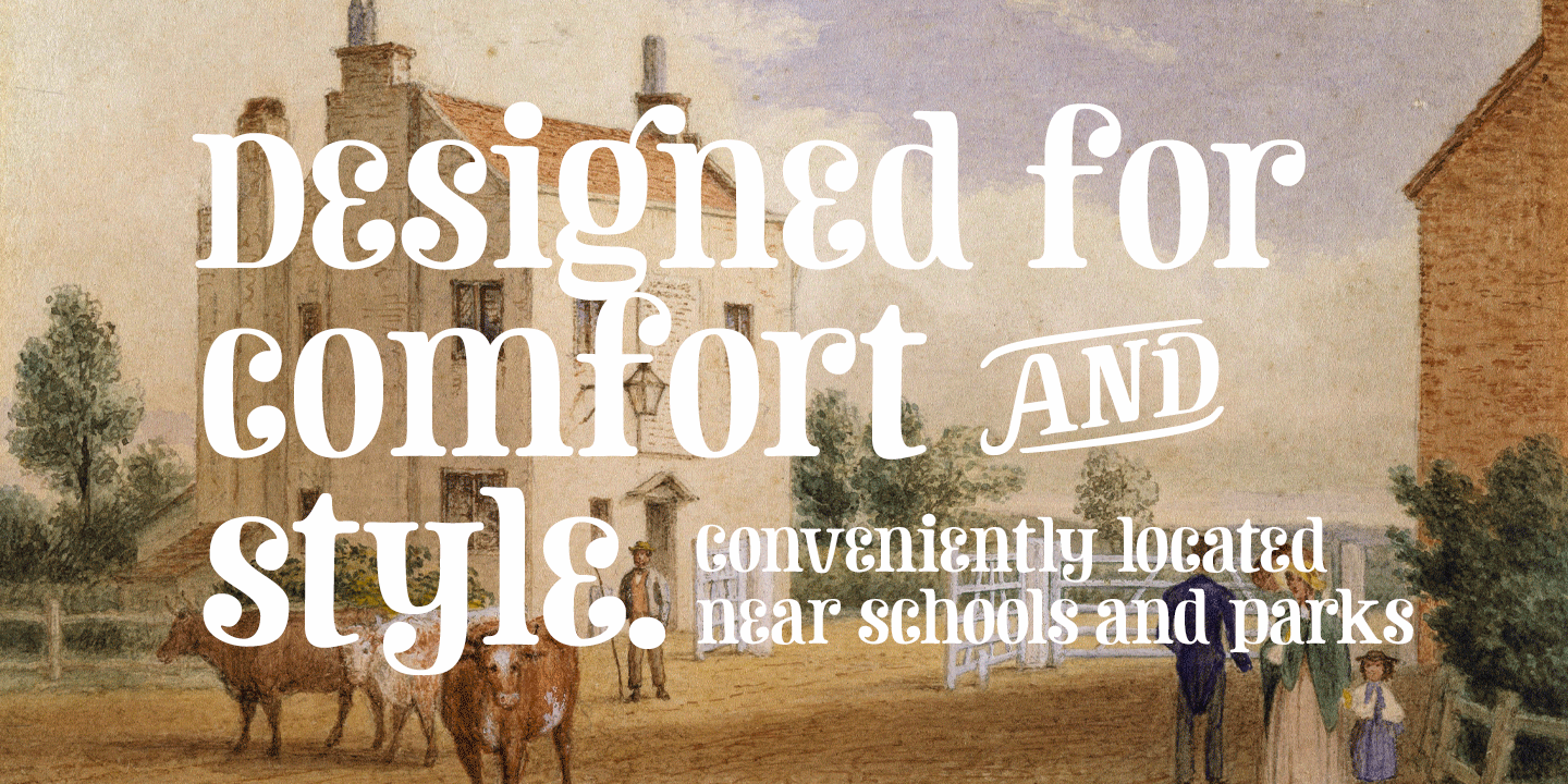 Verna Font Poster #1