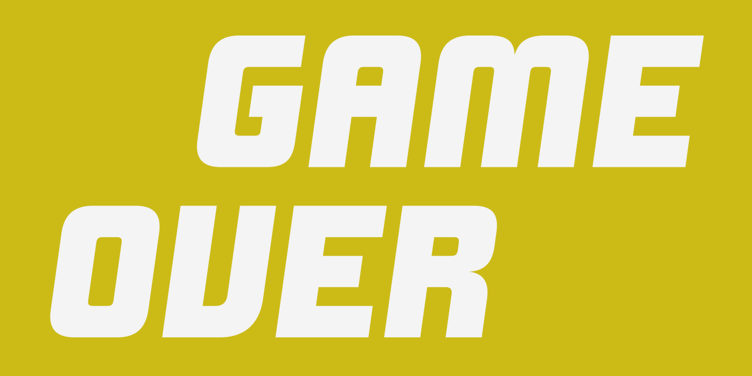 Design System F Font Poster #7