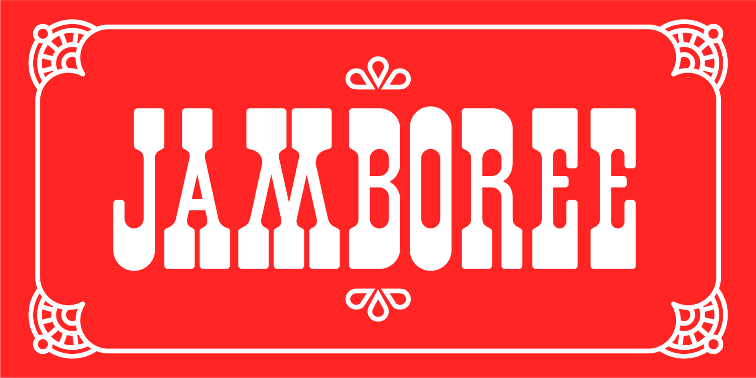 Jamboree Font Poster #1